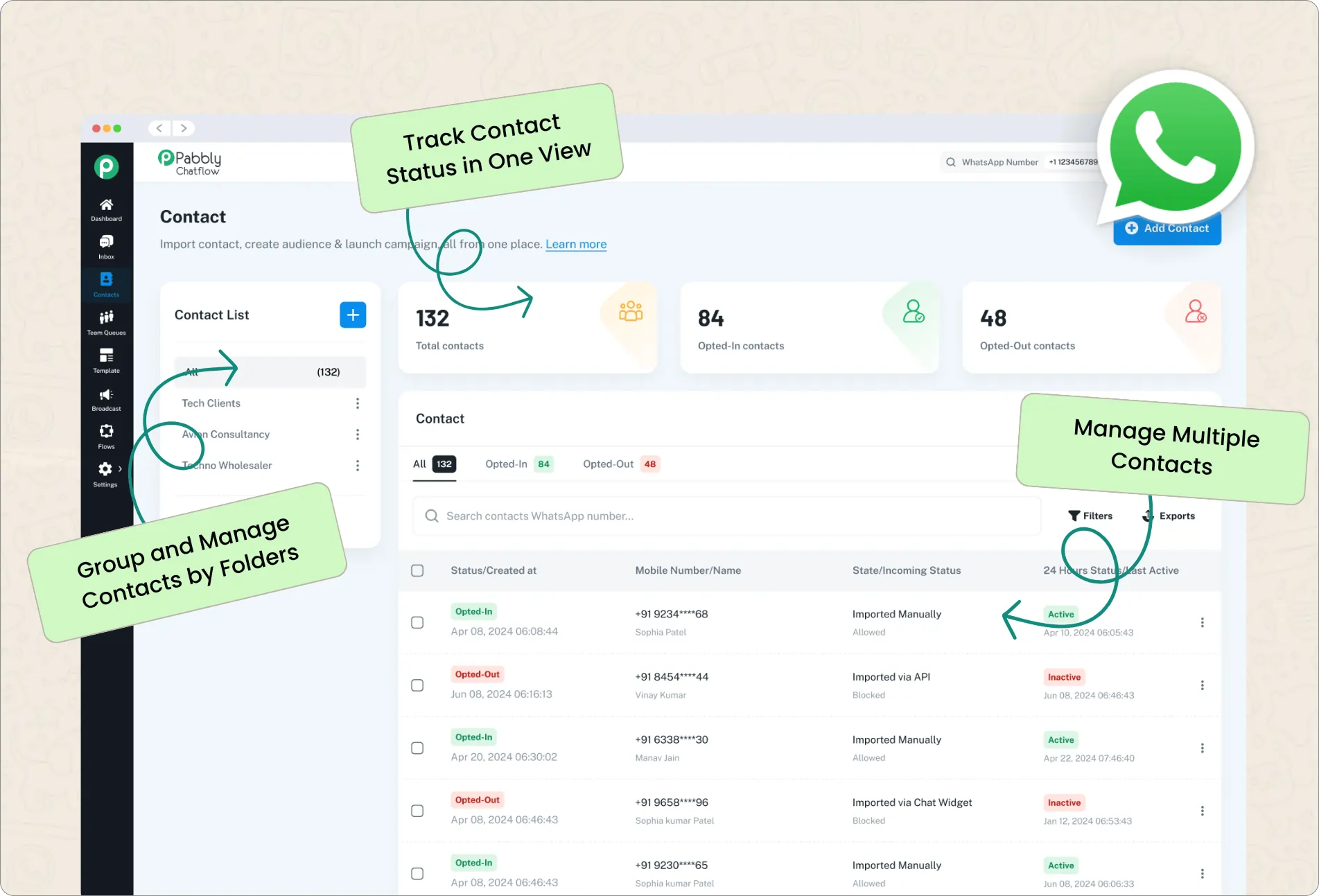 Add Unlimited WhatsApp Contacts
